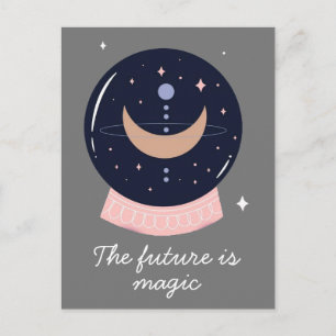 Kristalbal psychisch briefkaart