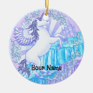 Kristalberg Pegasus Keramisch Ornament