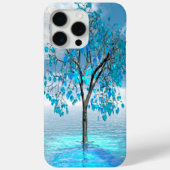 Kristalblauwe Boom Case-Mate iPhone Case (Achterkant)