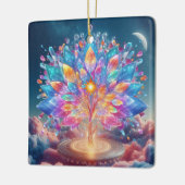 kristalboom keramisch ornament (Links)