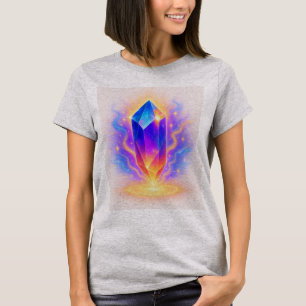 Kristalenergie vibes, helende energie door middel  t-shirt