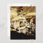 Kristalgrotten in donker briefkaart (Voorkant / Achterkant)