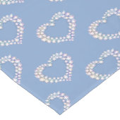 Kristalharten 3 jaar oud blauw korte tafelloper (Hoek)