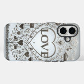 Kristalhelder liefdesteken Case-Mate iPhone case (Achterkant (horizontaal))