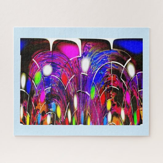 Kristalherstellende kunst legpuzzel (Horizontaal)