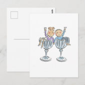 Kristaljubileum Briefkaart (Voorkant / Achterkant)