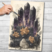 Kristallen 2 Decoupage Papier