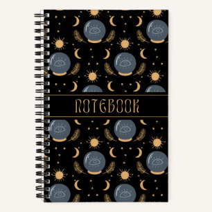 Kristallen Ballen, Zon en Maan Magisch Notitieboek