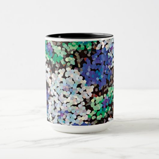 Kristallen bloemen mok (Midden)