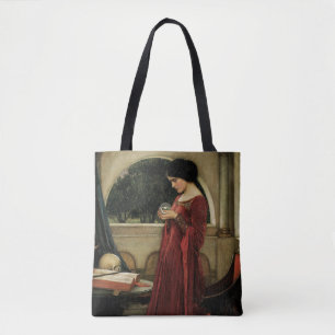 Kristallen bol door John William Waterhouse Draagtas
