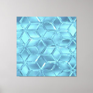 Kristallen diamanten canvas afdruk