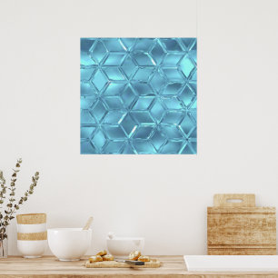 Kristallen diamanten poster