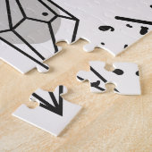 Kristallen, Maan, Sterren, Overlappend Ontwerp. Legpuzzel (Zijkant)