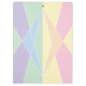 Kristallen schaal (vlak) klembord (Achterkant)