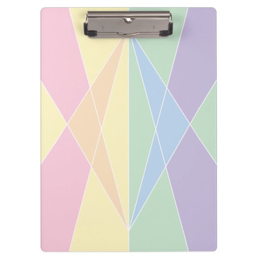 Kristallen schaal (vlak) klembord (Voorkant)