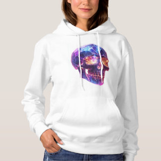 Kristallen Schedel Entiteit Hoodie