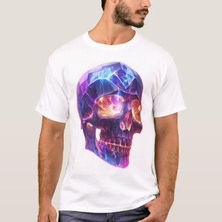 Kristallen Schedel Entiteit T-shirt