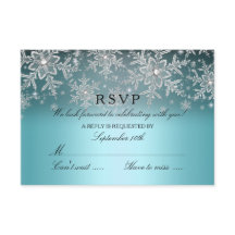 Kristallen Sneeuwvlok Blauwe Winter RSVP