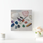 Kristallen Vierkante Klok (Huis)