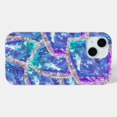 Kristallijnen dromen: Amethist en Aqua Fusion Case-Mate iPhone Case (Achterkant (horizontaal))