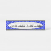 Kristalliseerd door Kenneth Yoncich Bureau Naambordje (Voorkant)