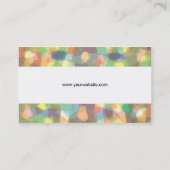 Kristalliseerd Visitekaartje (Achterkant)