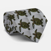 Kristalliseren Turtle Stropdas (Opgerold)