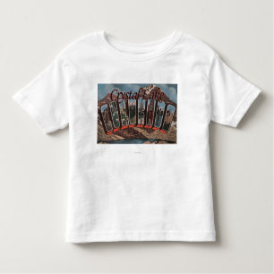 Kristalmeer, colorado - grote letterscènes kinder shirts