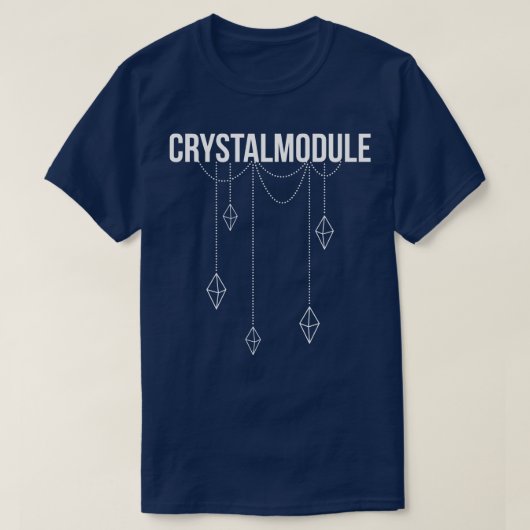 kristalmodule 1 t-shirt (Design voorkant)
