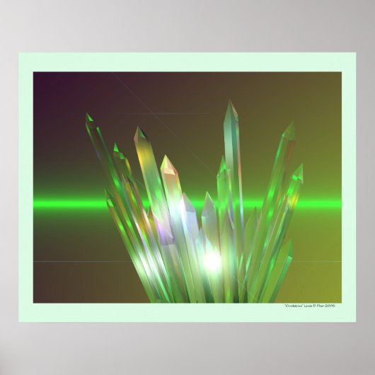 Kristalopkomst Poster (Voorkant)