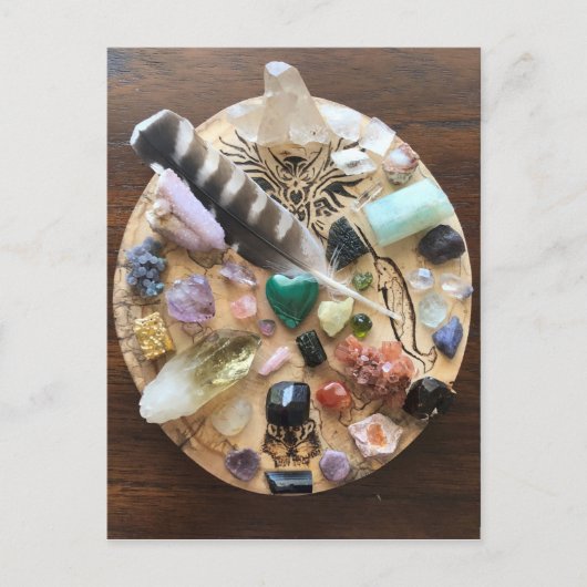 Kristalraster Briefkaart (Voorkant)