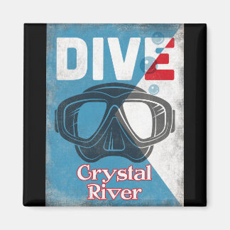 Kristalrivier scuba duikmasker magneet