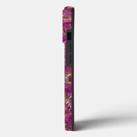 Kristalroze en goud Case-Mate iPhone case (Achterkant / Links)