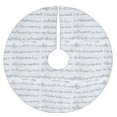 Kriste Hubler's Sheet Music Tree skirt Kerstboom Rok (Voorkant)