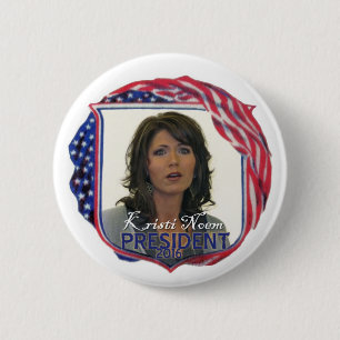 Kristi voor President in 2016 Ronde Button 5,7 Cm
