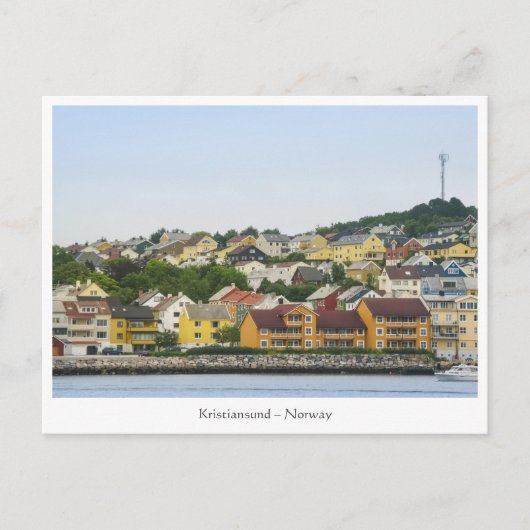 Kristiansund Briefkaart (Voorkant)