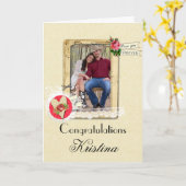 Kristina en Chad Kaart (Gele Bloem)