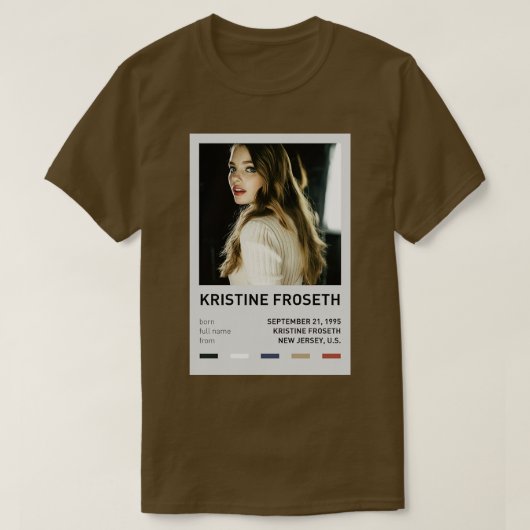 Kristine Froseth TShirt 1 (Design devant)