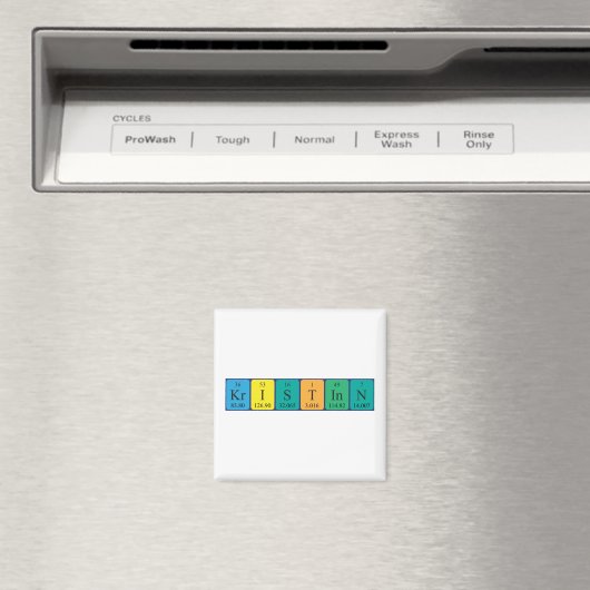 Kristinn periodieke lijstnaam magnet magneet (Insitu (Vaatwasser))