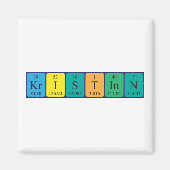 Kristinn periodieke lijstnaam magnet magneet (Voorkant)