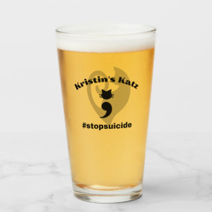 Kristin's Katz Bierglas Glas