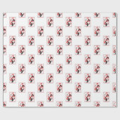 Kristmas Kings feat. Krampus Wrapping Paper Cadeaupapier (Vlak)