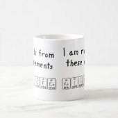 Kristofer nom de table périodique mug (Centre)