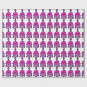 Kristy WraptnLuv™ Nom Papier cadeau - LUVYBZ® (Plat)