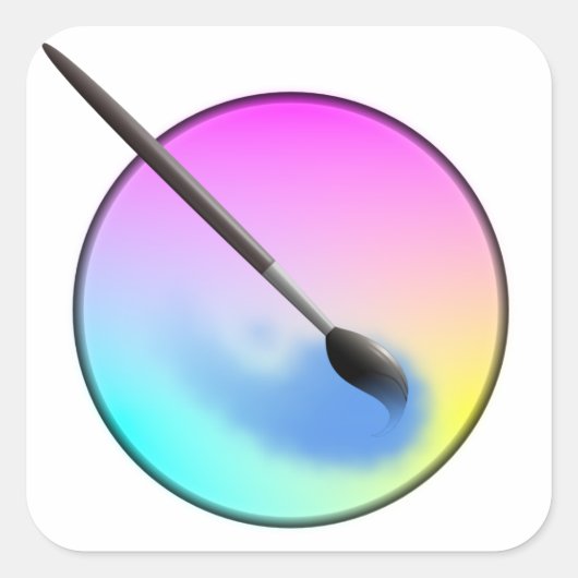 Krita icon sticker (Devant)