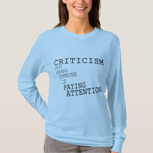 Kritiek T-shirt