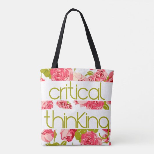 Kritisch denkend Tas (Achterkant)