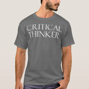 Kritische denker t-shirt