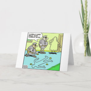 Kritische Omtrek Grappige Politie Cadeaus & Verzam Kaart