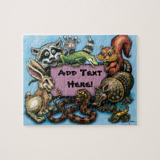 Kritten Legpuzzel (Horizontaal)